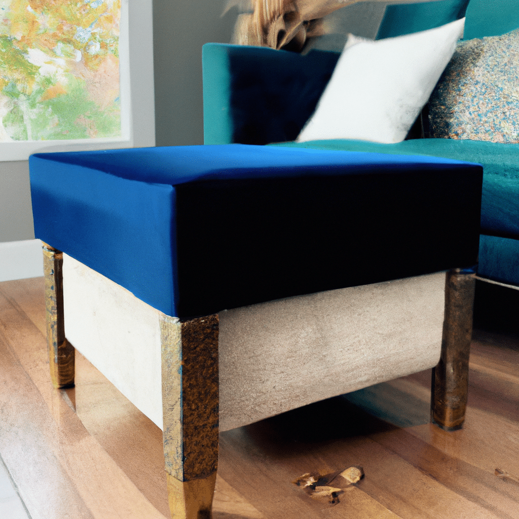 A Fresh Start: Transforming an Old Coffee Table into a Stylish Ottoman