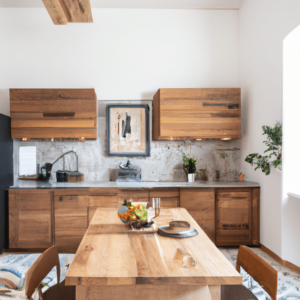 Beyond the Basics: Unconventional Ways to Integrate Real Wood Furniture into Your Kitchen