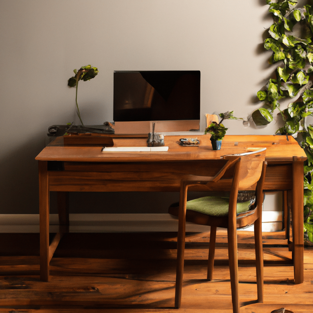 Boost Your Productivity: How to Create a Stylish and Functional Workspace with Wood Furniture