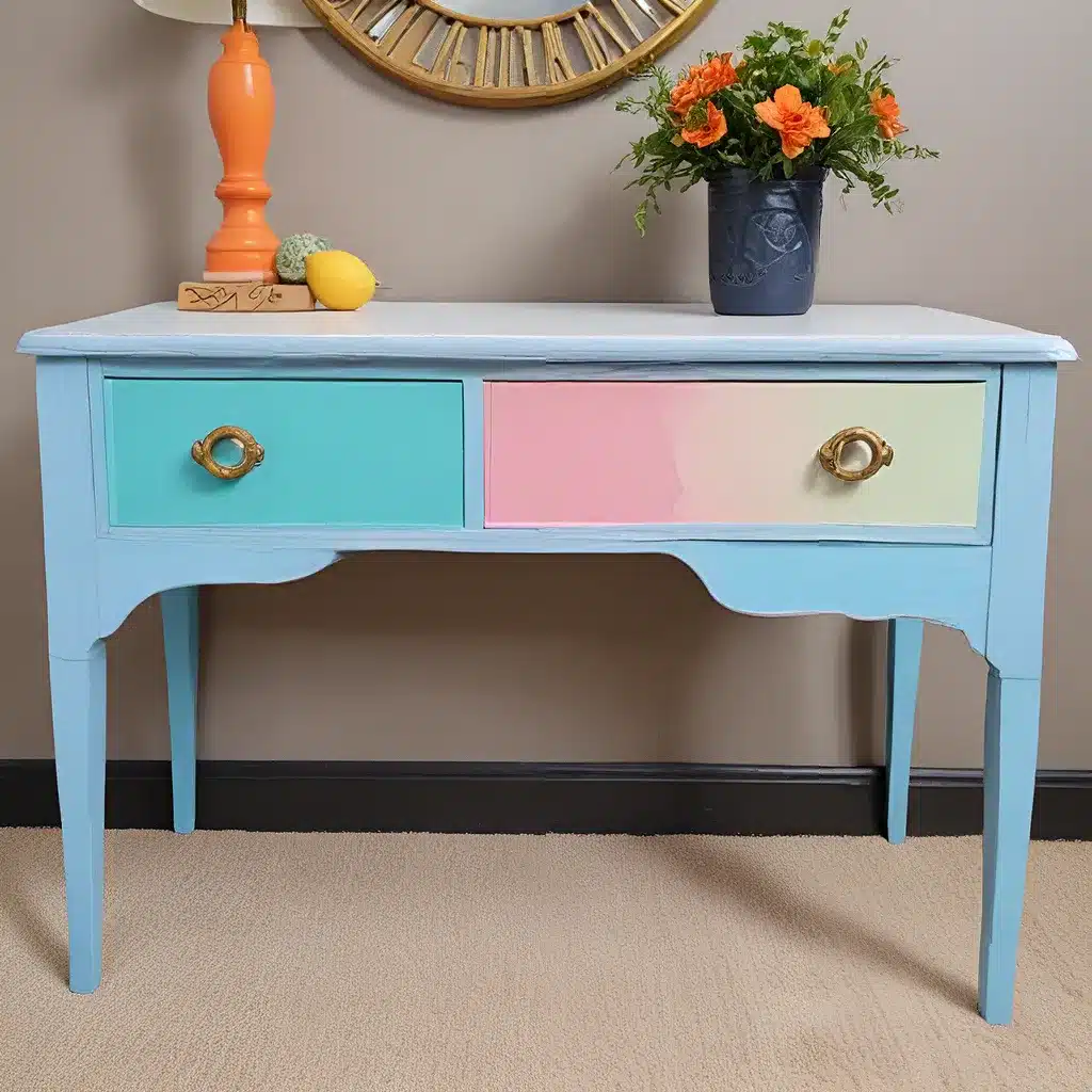 Harmonizing Hues: Color-Infused DIY Furniture Transformations