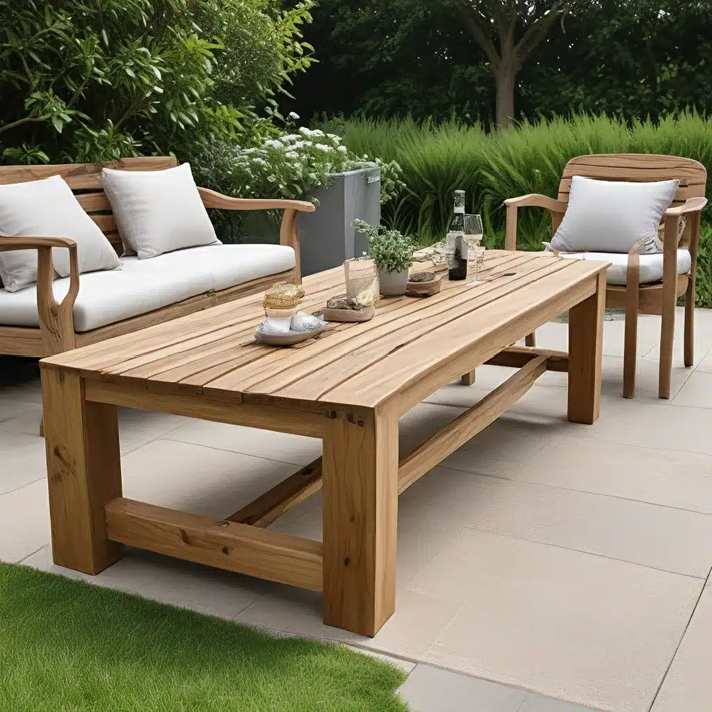 Redefine Your Outdoor Oasis: Bespoke Wood Furnishings for Alfresco Living